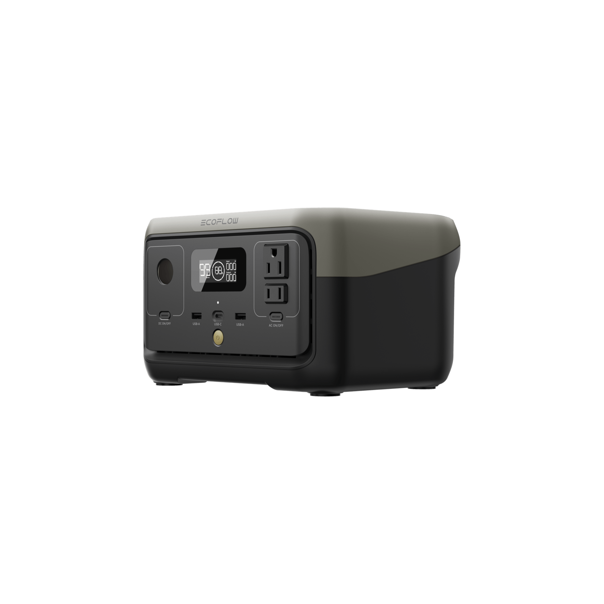 EcoFlow RIVER 2 288Wh Portable Power Station - Certified Refurbished | Solar Generator for Camping, RV, Emergency Backup & Outdoor Adventures