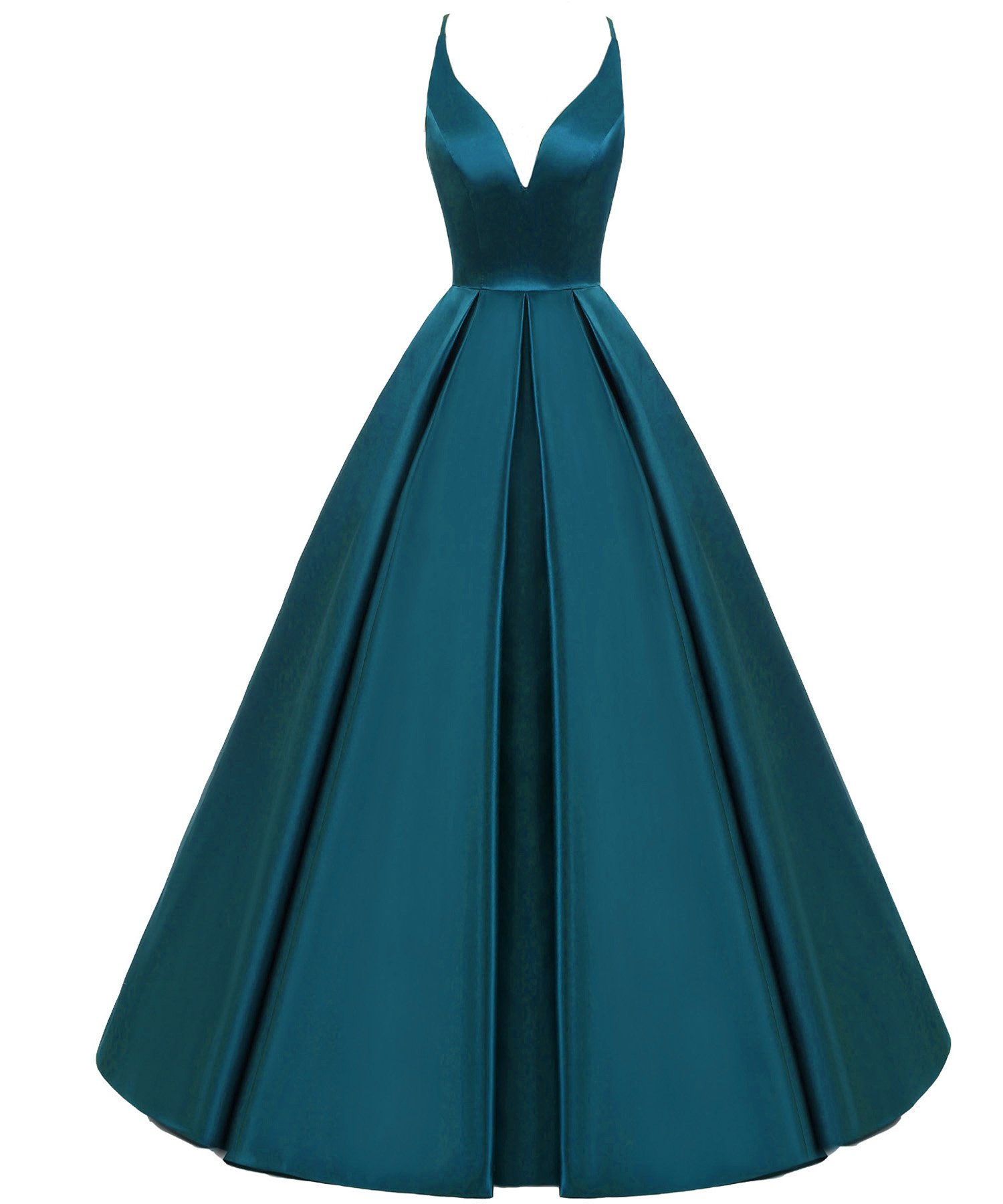 Lemai Backless Deep V Neck Long A-Line Prom Dress - Elegant Evening Gown for Women | Perfect for Homecoming, Formal Parties & Special Occasions