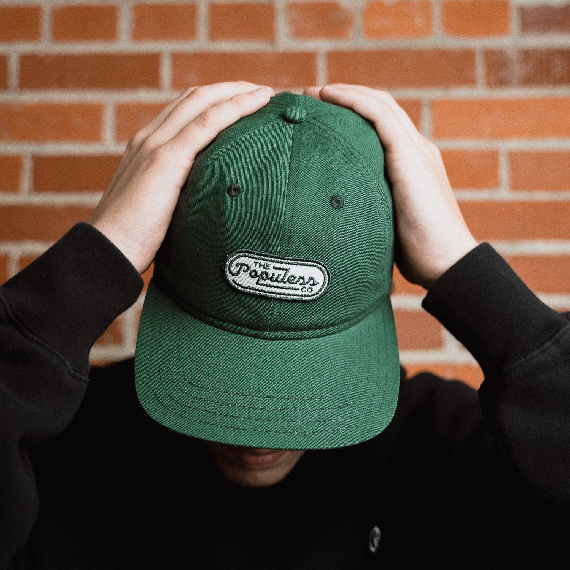 Reuben Cap - Stylish Forest Green Baseball Hat for Men & Women - Perfect for Outdoor Activities, Hiking, and Casual Wear