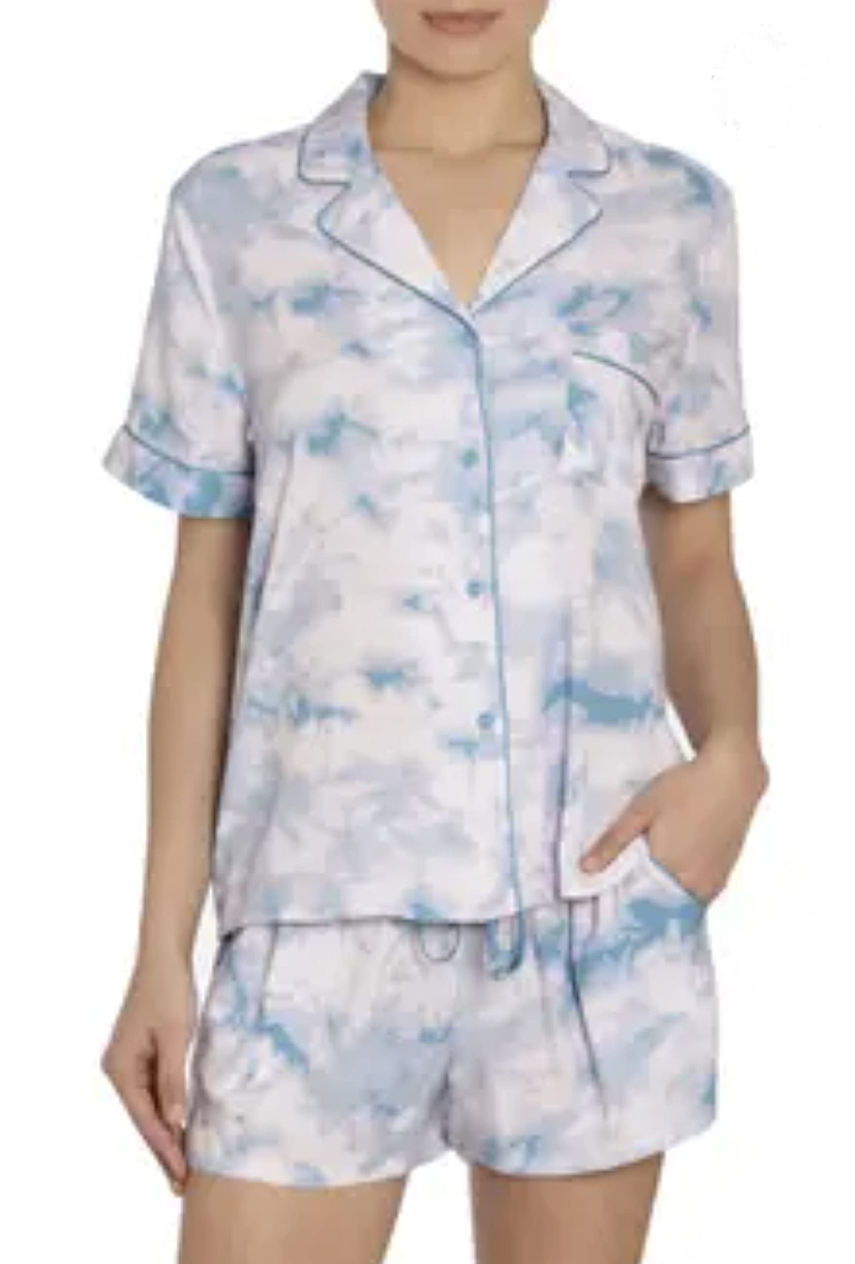 Jonquil In Bloom Pajama Set - Large Rose Print Sleepwear for Women | Soft & Comfortable Nightwear for Relaxing at Home or Travel