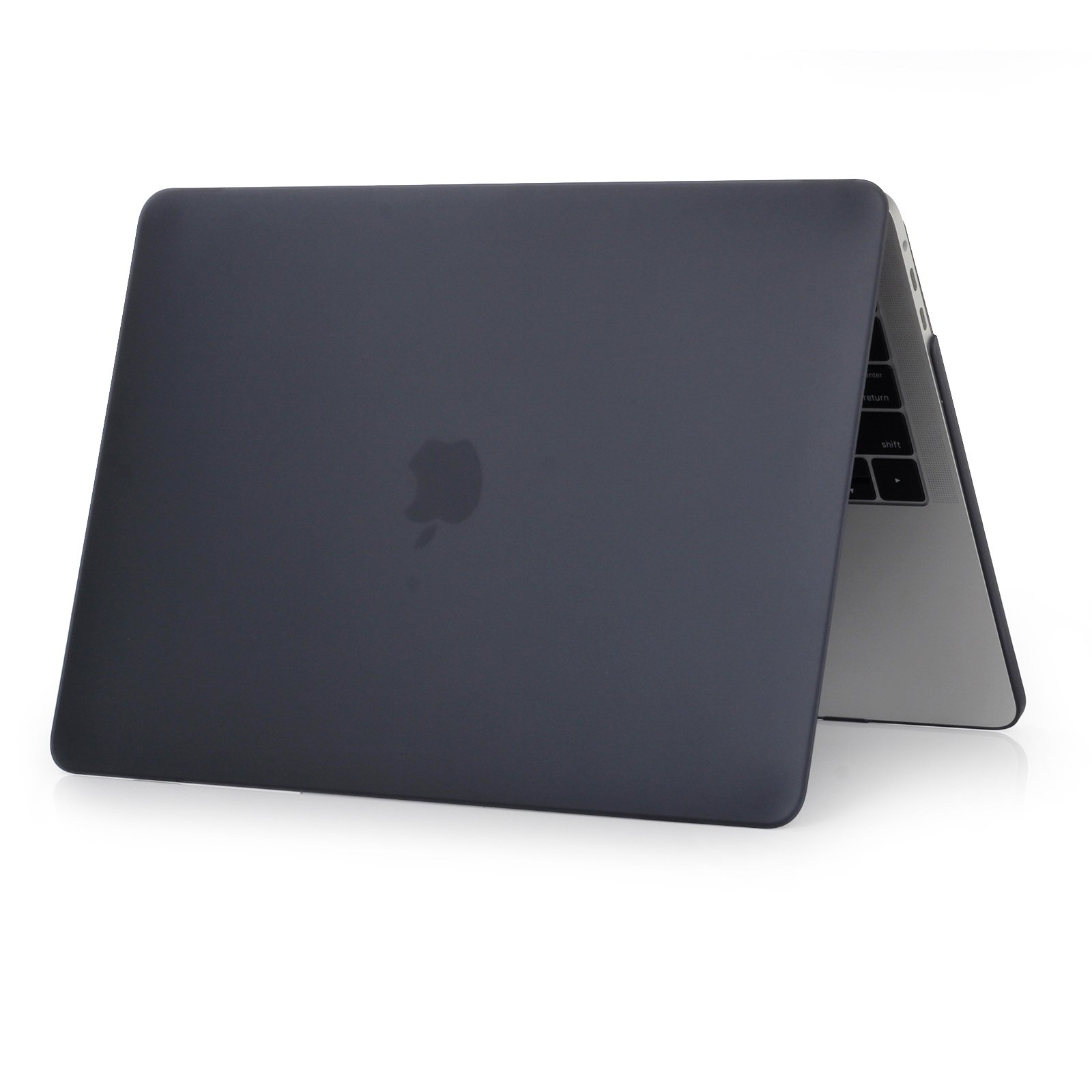 Se7enline Hard Shell Protective Case for MacBook Pro 16-inch (Model A2141) 2021/2020/2019 - Frost Black Matte Finish - Compatible with Touch Bar & Touch ID - Perfect for Office, Travel, and Home Use