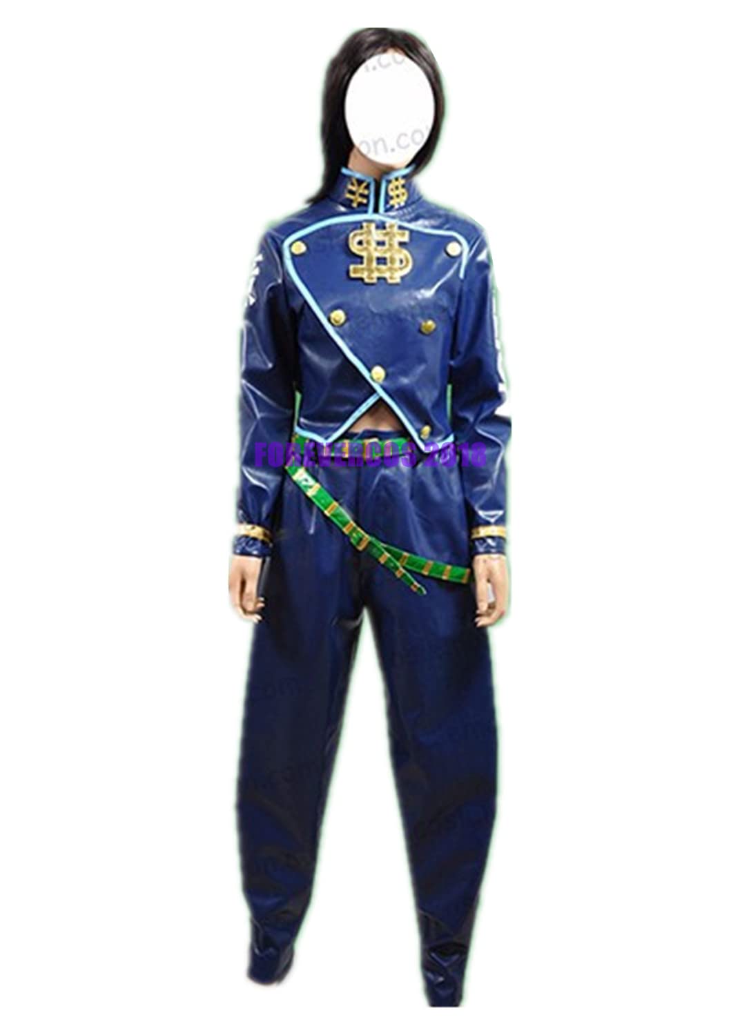 Anime JOSB Adventure Nijimura Okuyasu Cosplay Costume - Premium Leather Fighting Suit Full Set for Halloween, Comic Con & Anime Conventions - Perfect for Cosplay Events, Halloween Parties & Themed Gatherings