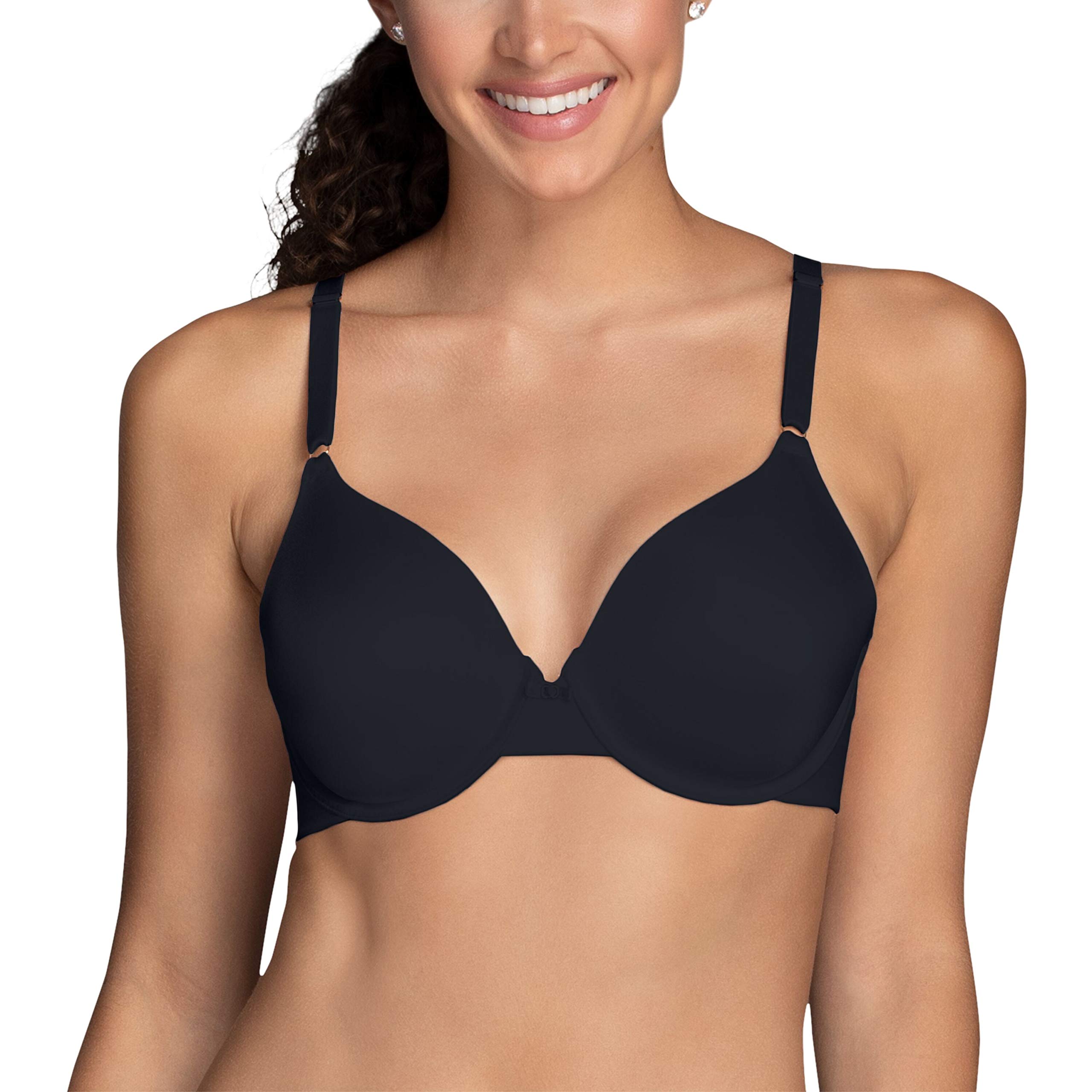 Vanity Fair Women's Full Coverage Beauty Back Smoothing Bra (34B-42D) - Seamless Comfort for Everyday Wear & Special Occasions