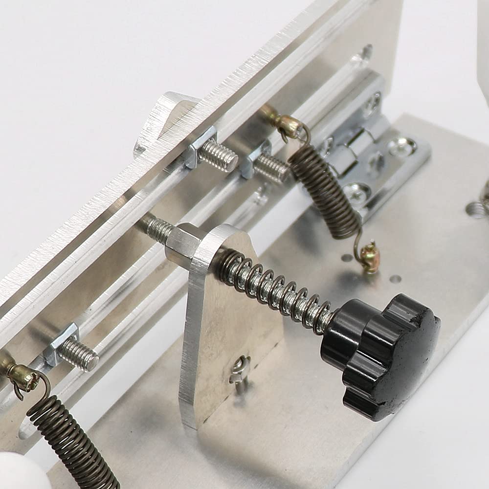 Belt Grinder Parts - Professional Knife Sharpener Jig & Belt Sander Accessory - Precision Sharpening Locator & Handheld Knife Sharpening Clip (Silver, 250x70x70mm) - Perfect for DIY Knife Making, Woodworking & Metalworking Projects