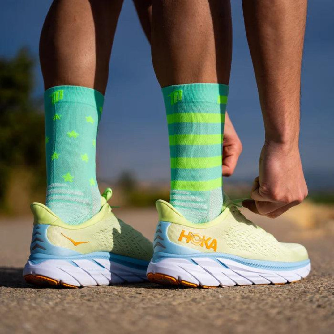 Sporcks Legend Running Socks - Moisture-Wicking Cushioned Athletic Socks for Men & Women - Perfect for Marathon, Jogging & Workout
