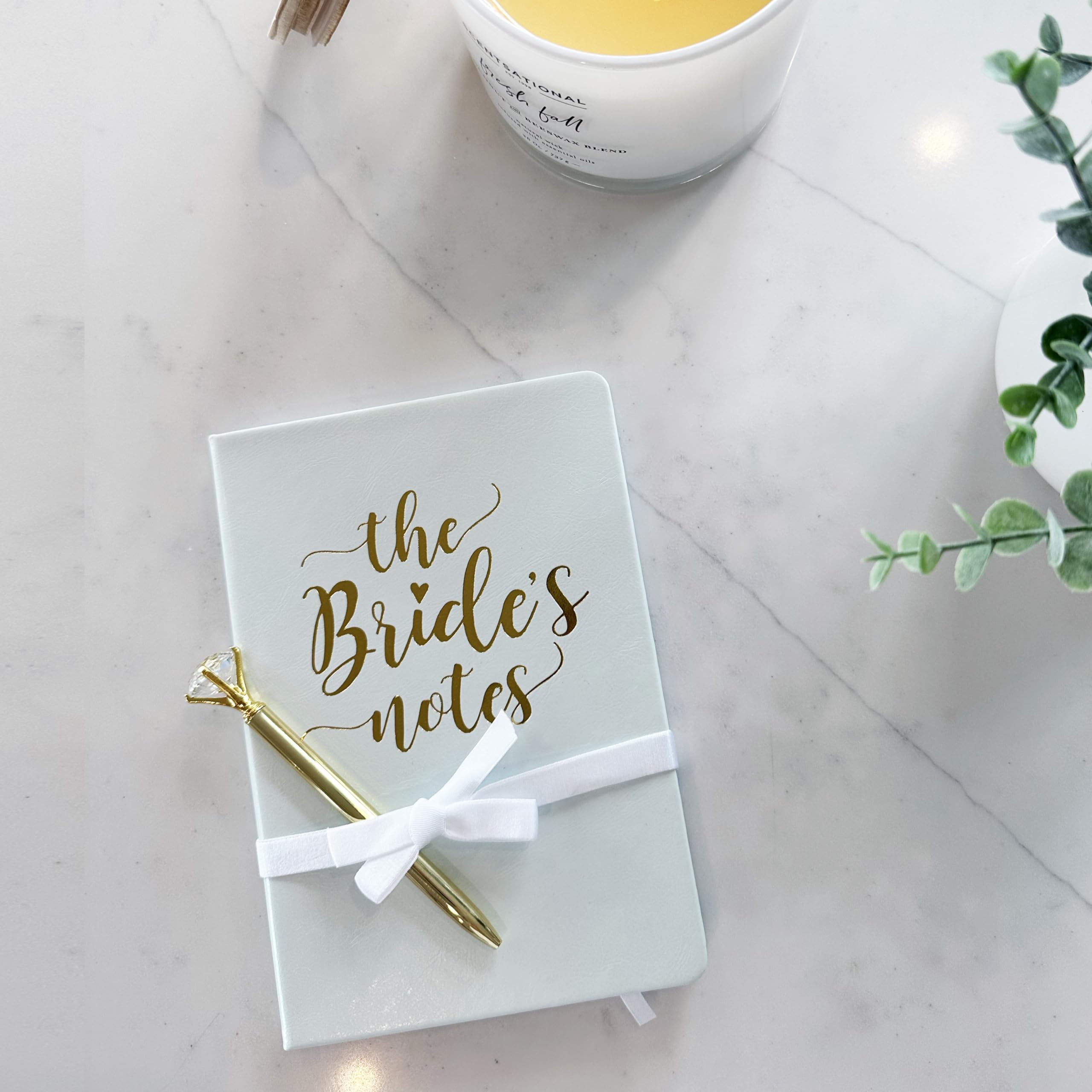 Beautiful Wedding Planner Notebook - Perfect Engagement Gift for Bride to Be | Bridal Shower Present, Wedding Planning Journal & Keepsake