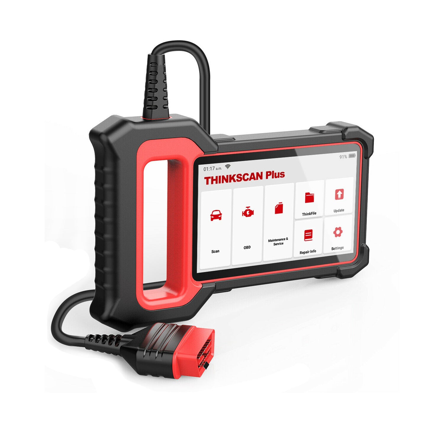 ThinkScan Plus S6 OBD2 Scanner - Automotive Diagnostic Scan Tool with 5 Reset Services & Car Code Reader | 30% OFF | Perfect for DIY Car Repairs & Professional Mechanics
