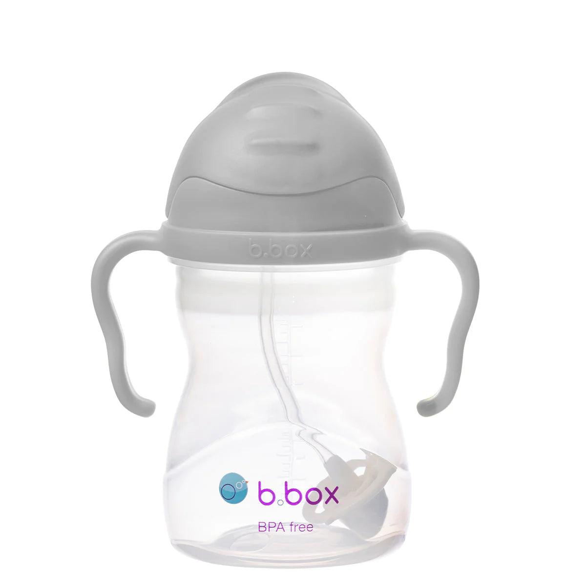 b.box Baby & Toddler Sippy Straw Cup 8oz/240ml - Leak Proof Spill Proof Drinking Cup for Infants & Kids - Perfect for Daycare, Travel & On-the-Go Hydration