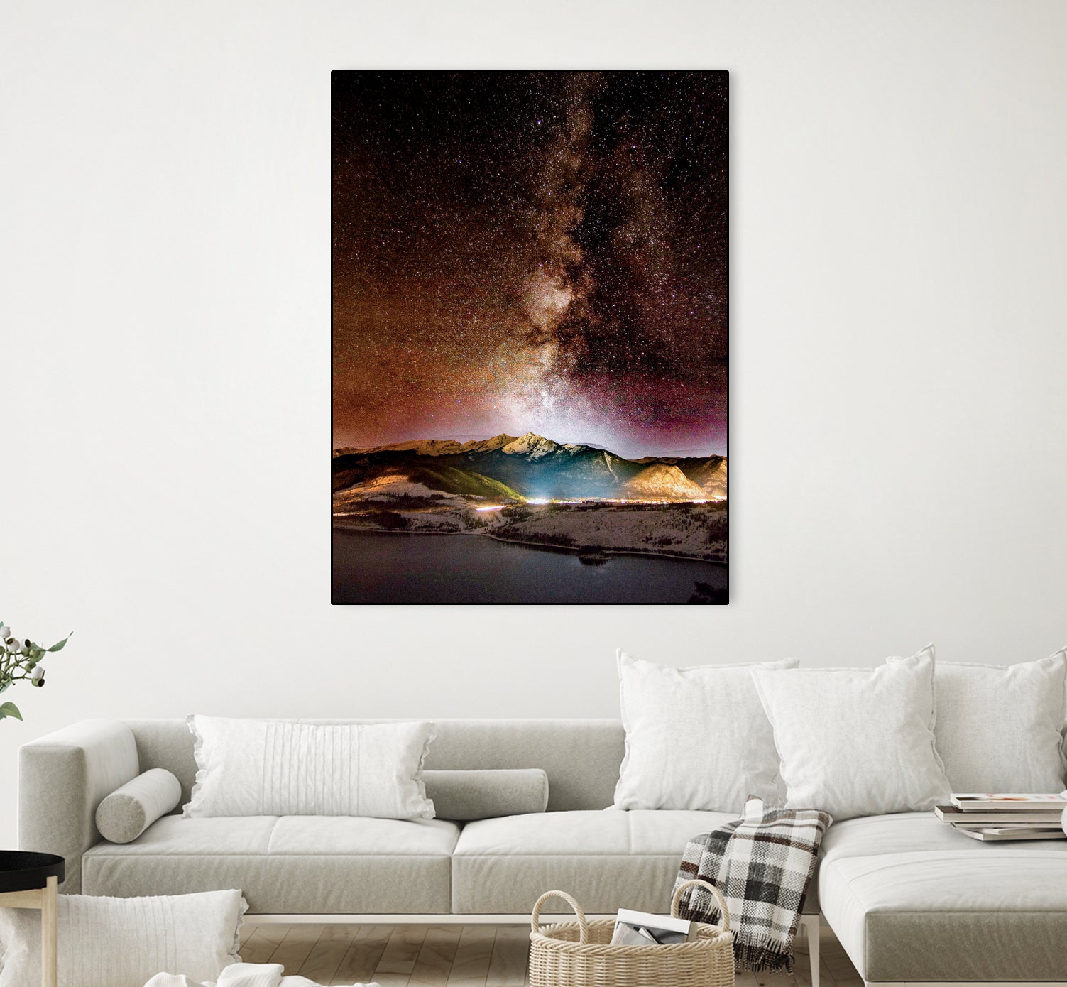 Stunning Milky Way Galaxy Photo - High Resolution Astrophotography Print for Home & Office Decor | Perfect Gift for Astronomy Lovers & Space Enthusiasts