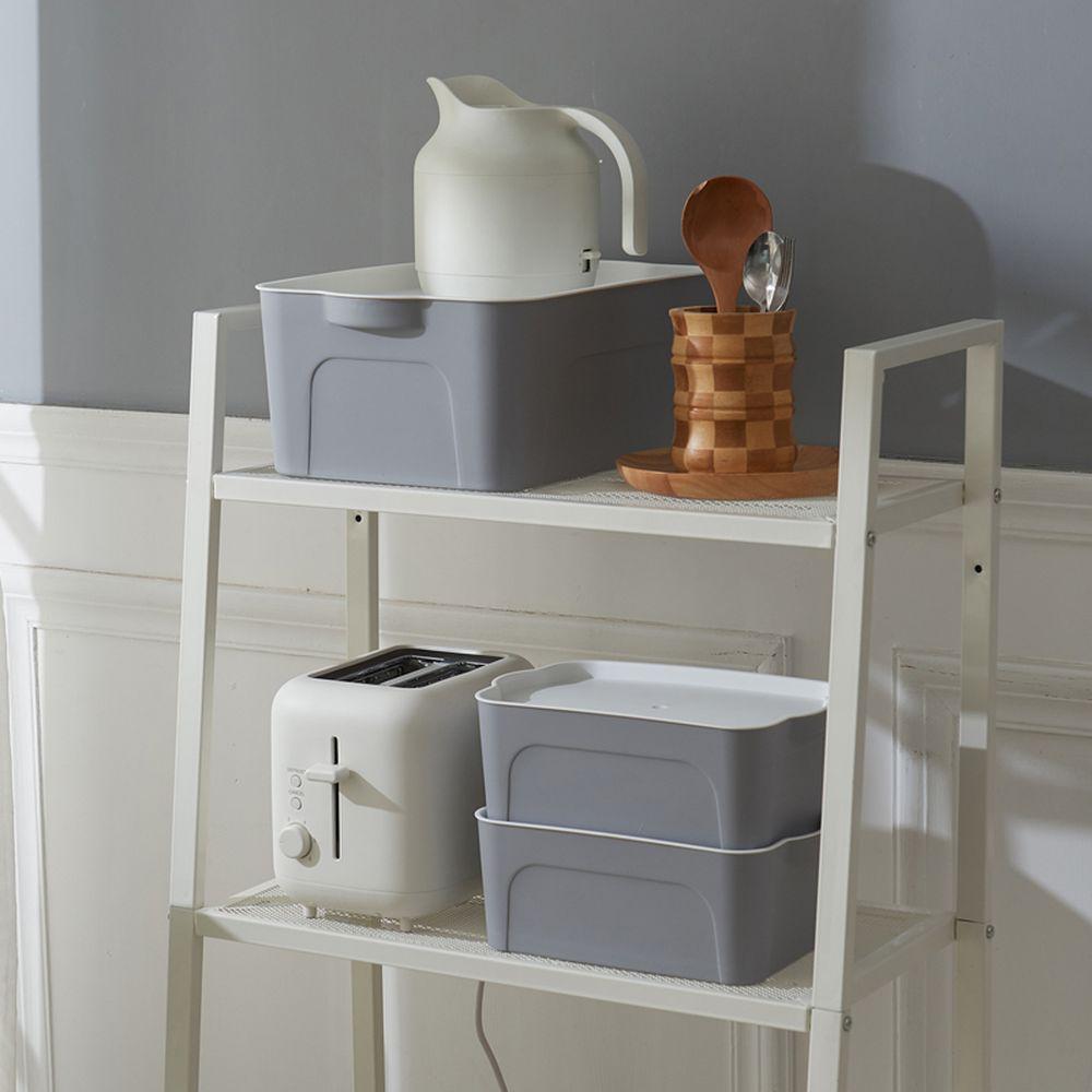 25L Nesting Storage Box - Stackable Organizer for Home, Office & Travel - Durable Plastic Bins for Closet, Kitchen, Bathroom & Kids Toys Storage - Space Saving Design - Soko Store