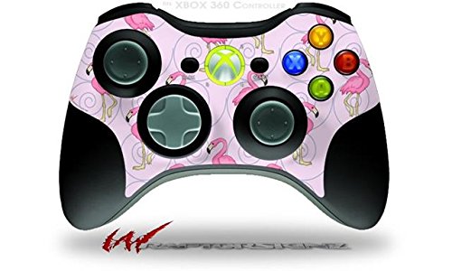 Pink Flamingo Vinyl Skin for XBOX 360 Controller - Gaming Decal