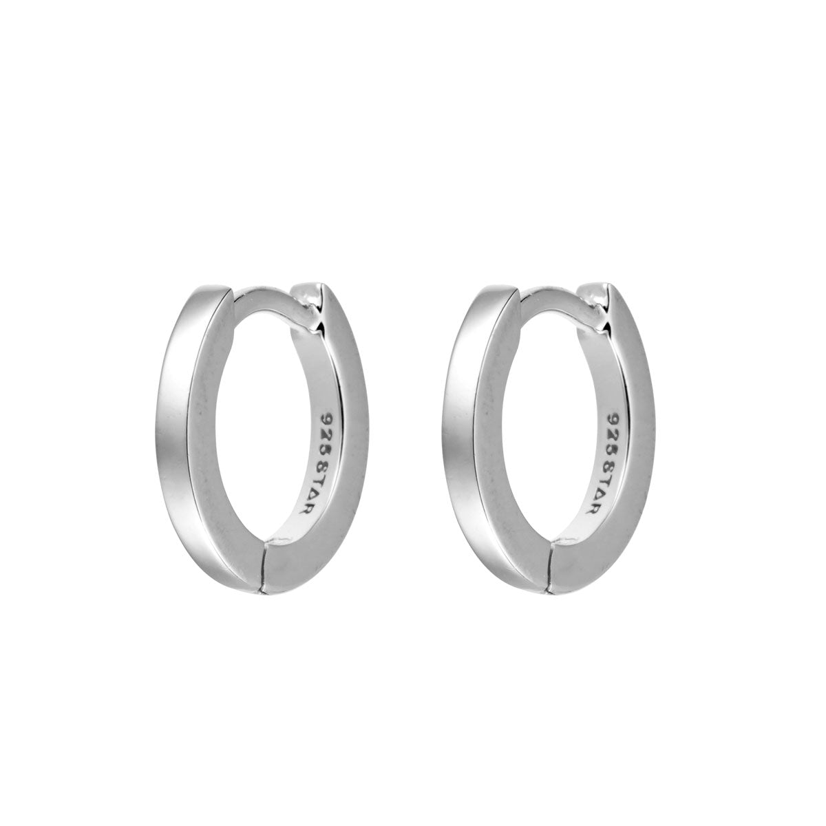 Micro Square Huggie Earrings - Minimalist Gold Hoop Earrings for Women, Tiny Square Huggie Hoops, Dainty Everyday Jewelry - Perfect for Work, Date Night & Casual Outfits
