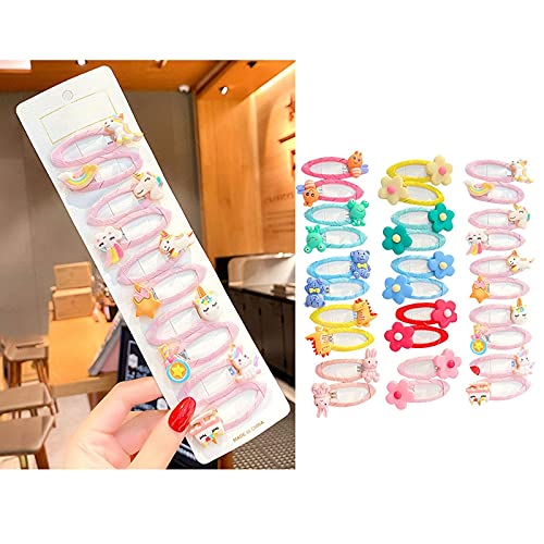 Lightweight Strong Acrylic Snap Hair Clips - 10PCS Non-Slip Cartoon Animal Alloy Barrettes for Kids | Cute Small Hair Accessories for School, Party & Daily Use