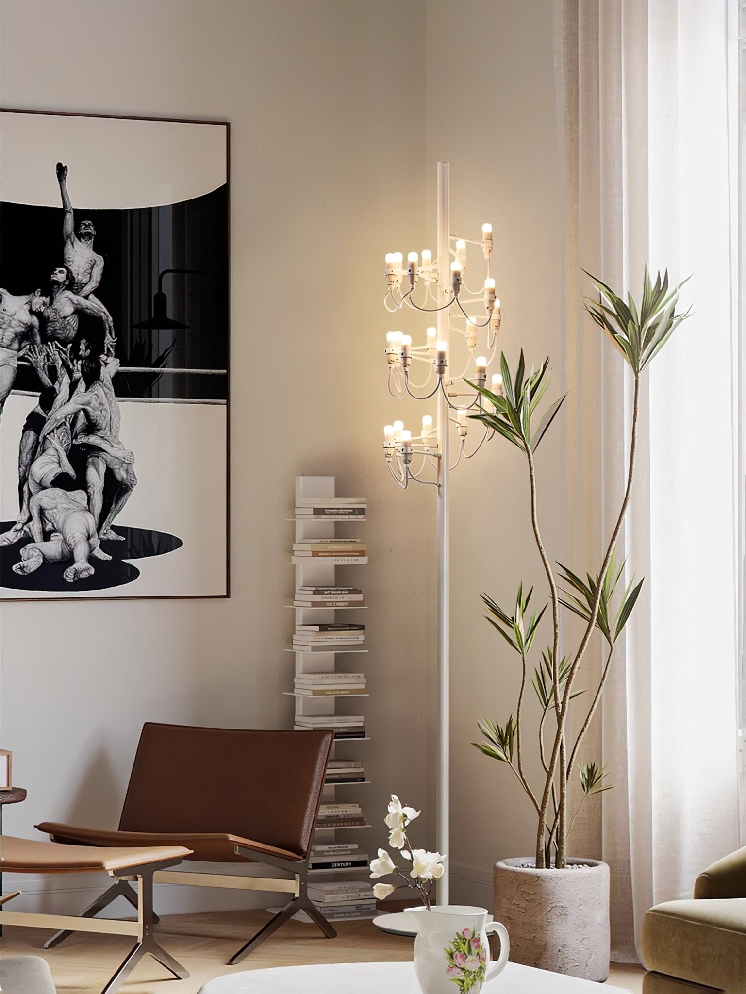 Modern LED Fruit-Shaped Floor Lamp - Durable & Energy-Efficient Home Decor Lighting for Living Room, Bedroom, or Nursery