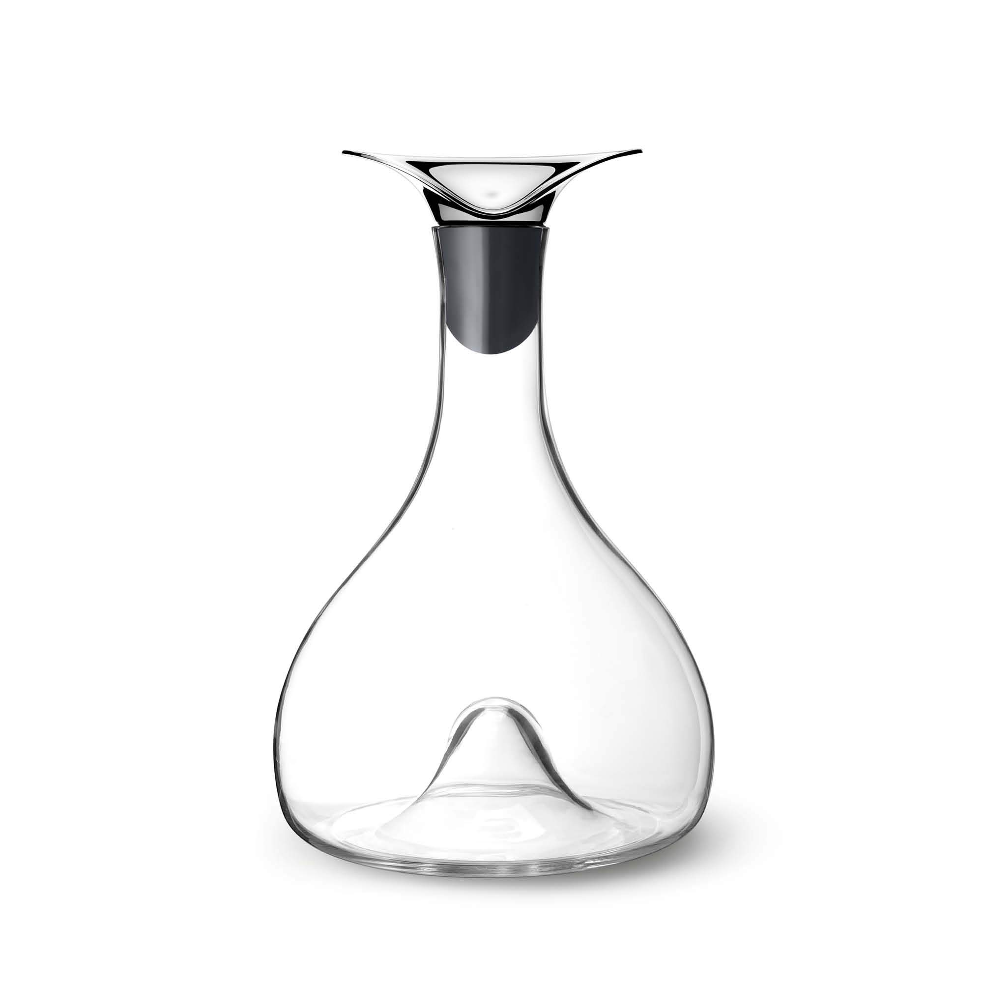 Georg Jensen Premium Wine & Bar Carafe - Elegant Glass Decanter for Red Wine, Whiskey & Cocktails - Perfect for Home Entertaining, Gifts & Special Occasions