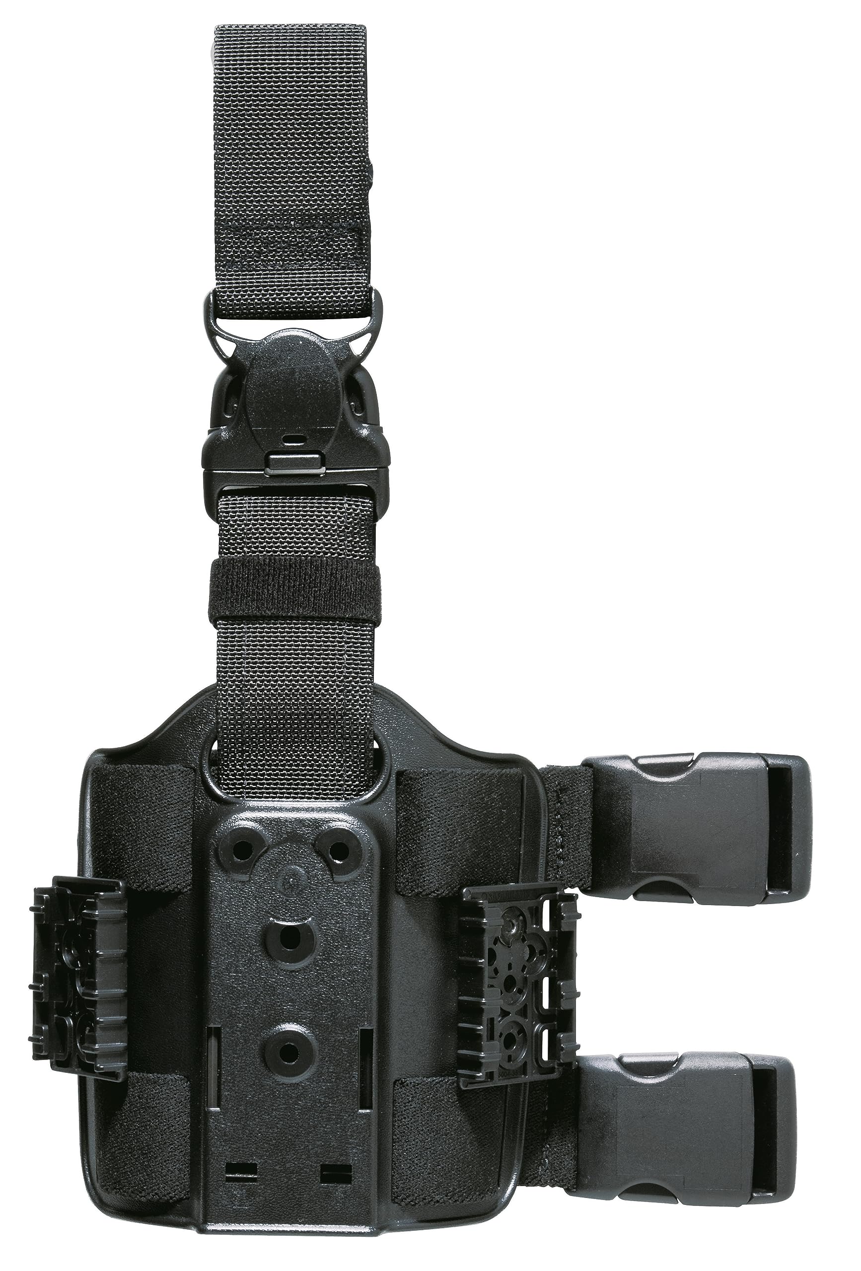 Safariland 6005 Black M3 Light Mount Tactical Holster for Glock 17 & 22 - SLS Hood Quick Release Leg Harness | Perfect for Law Enforcement, Military & Tactical Shooting