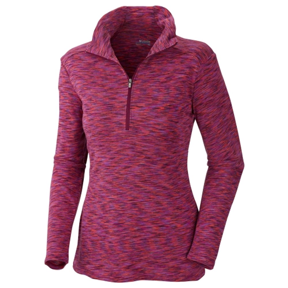 Columbia Women's Outerspaced Half Zip Fleece Jacket - Lightweight, Breathable & Warm Midlayer for Hiking, Camping & Outdoor Adventures