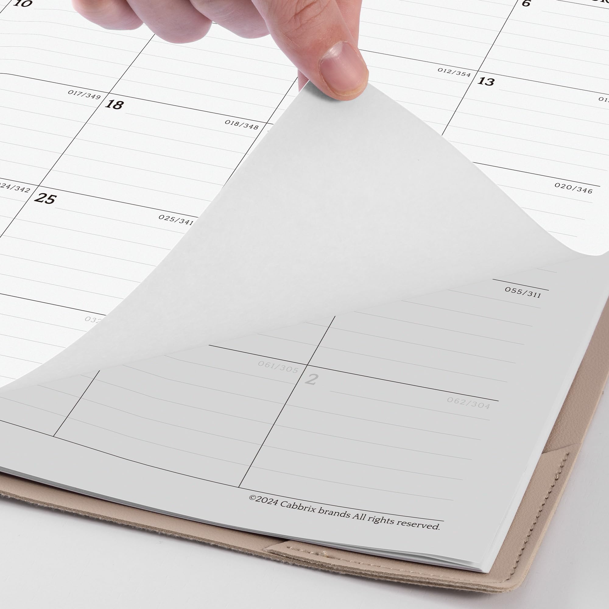 2025-2026 Large Desk Calendar with Desktop Mat - 21