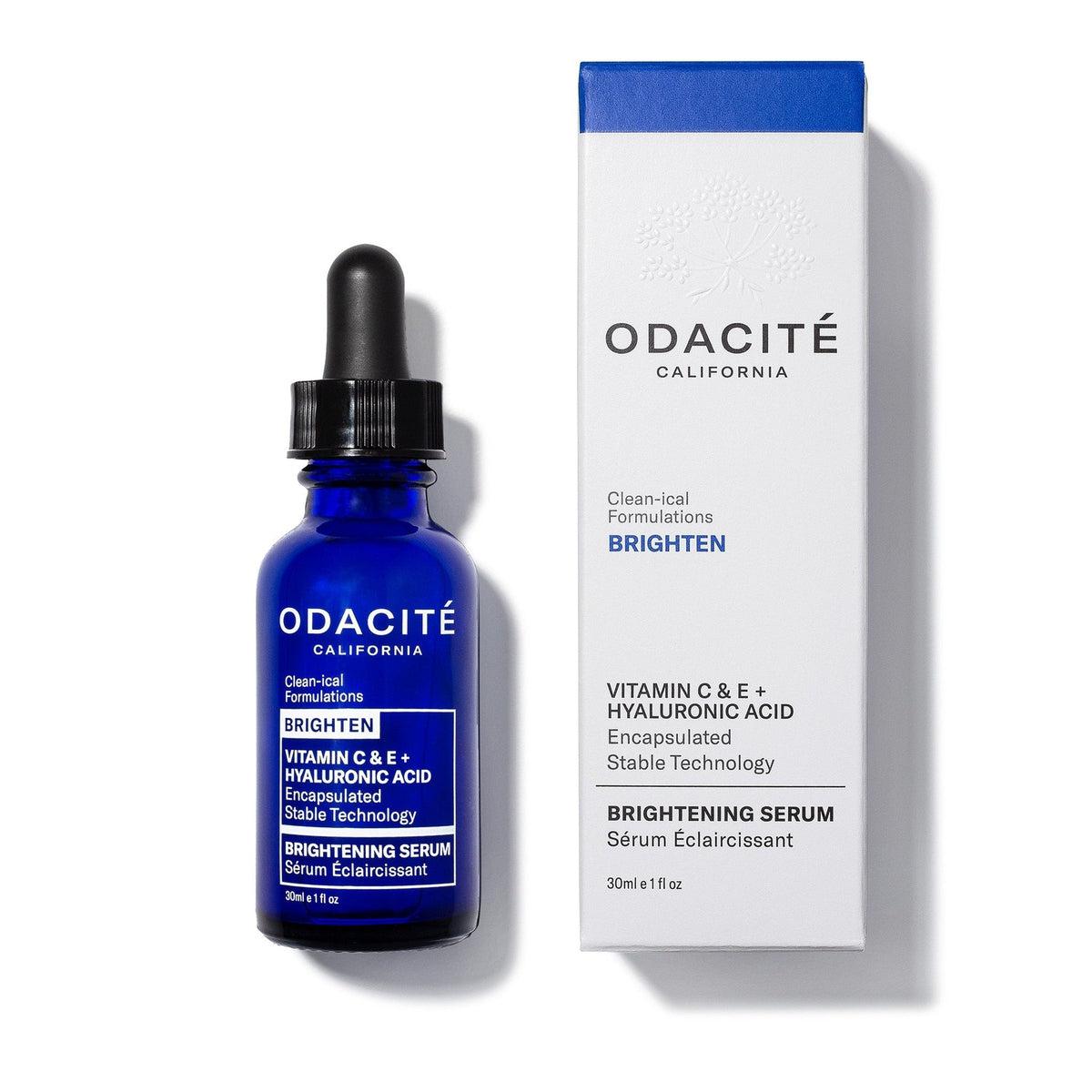 Vitamin C & E + Hyaluronic Acid Brightening Serum for Face - Anti-Aging, Dark Spot Corrector & Hydrating Facial Treatment - Perfect for Daily Skincare Routine & Nighttime Use