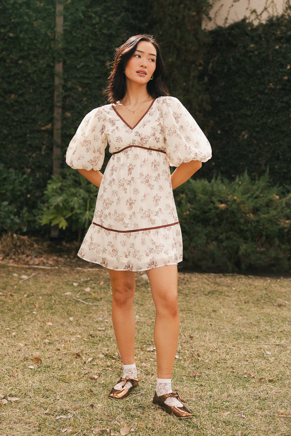 Lincoln Ribbon Trim Mini Dress - Elegant Women's Party Cocktail Dress for Evening Events & Date Nights