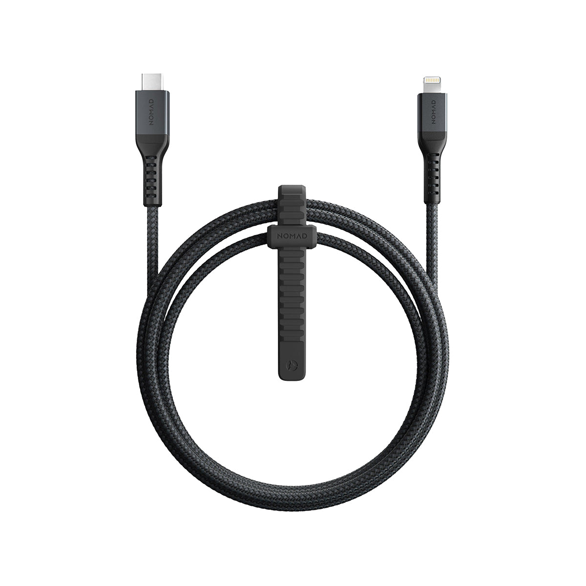 NOMAD Kevlar Lightning Cable V2 - 1.5M USB-C to Lightning Charging Cable for iPhone 14/13/12/11/X/8 - Durable Fast Charger for Home, Office & Travel