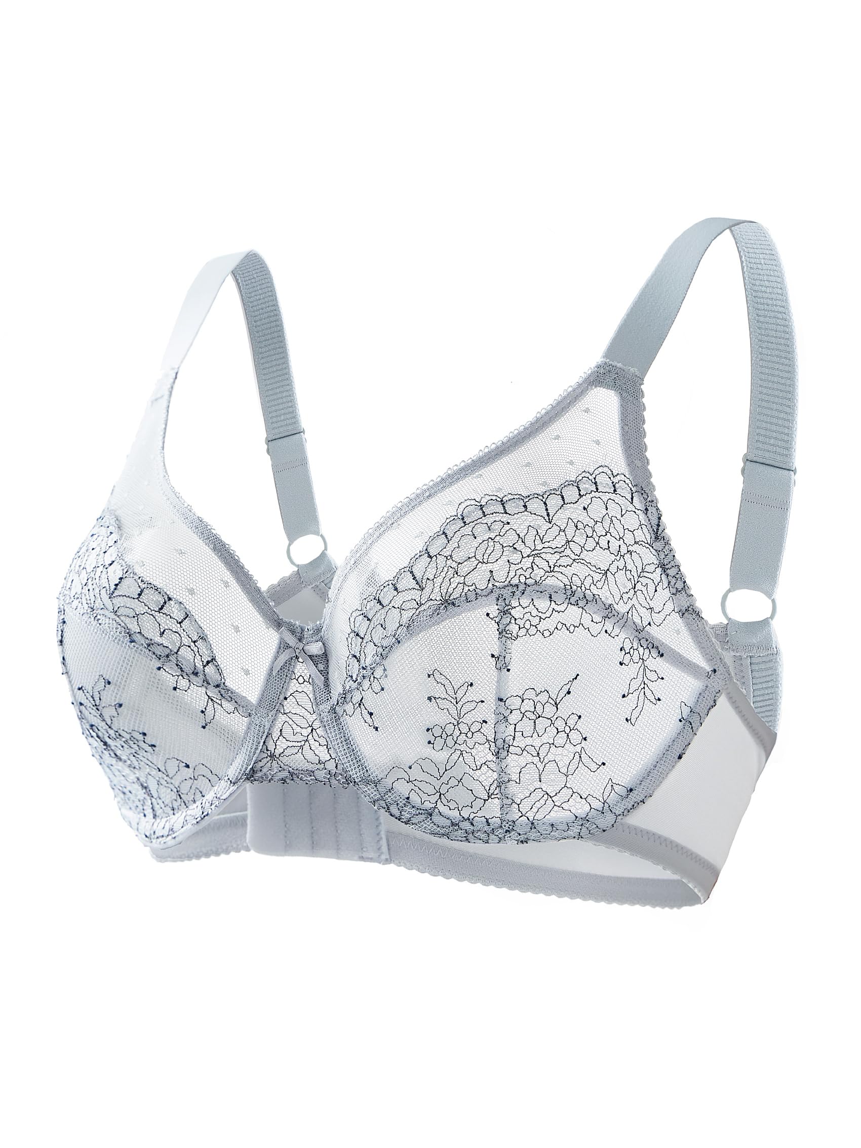 AILIVIN Women's Underwire Minimizer Bra - Full Coverage Unlined Plus Size Support for Everyday Comfort | Perfect for Work, Yoga & Casual Wear