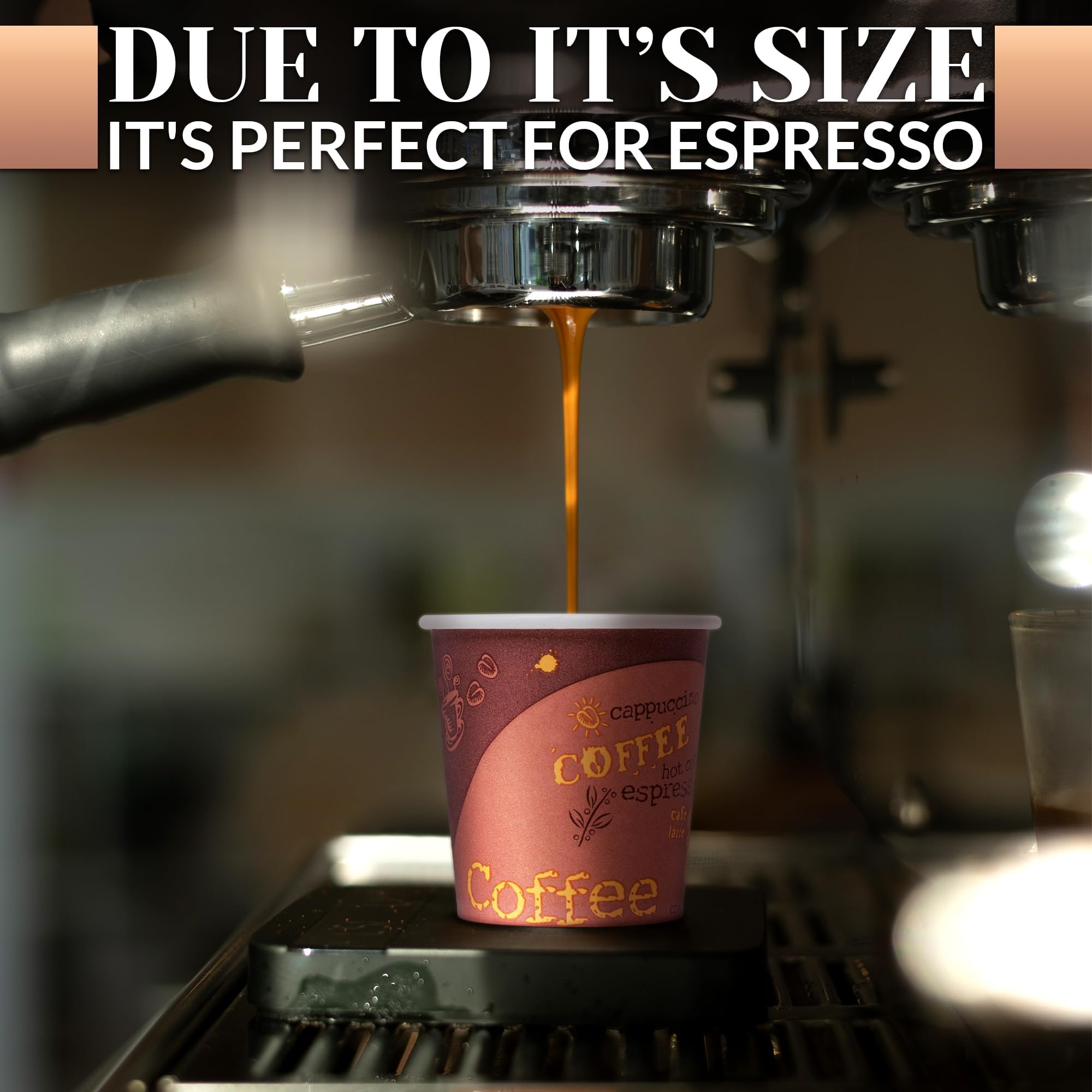 200-Pack 3 oz Disposable Espresso Cups - Sturdy Paper Coffee Cups for Hot Drinks, Compact & Durable for Coffee, Tea, Hot Chocolate | Eco-Friendly & Leak-Proof | Perfect for Home, Office, Cafes, Events & Travel | Great for Morning Coffee, Afternoon Tea & Entertaining Guests