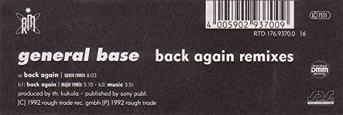 General Base / Back Again (Remixes) - Electronic Dance Music for Clubs, Parties & DJ Sets | High-Energy EDM Tracks