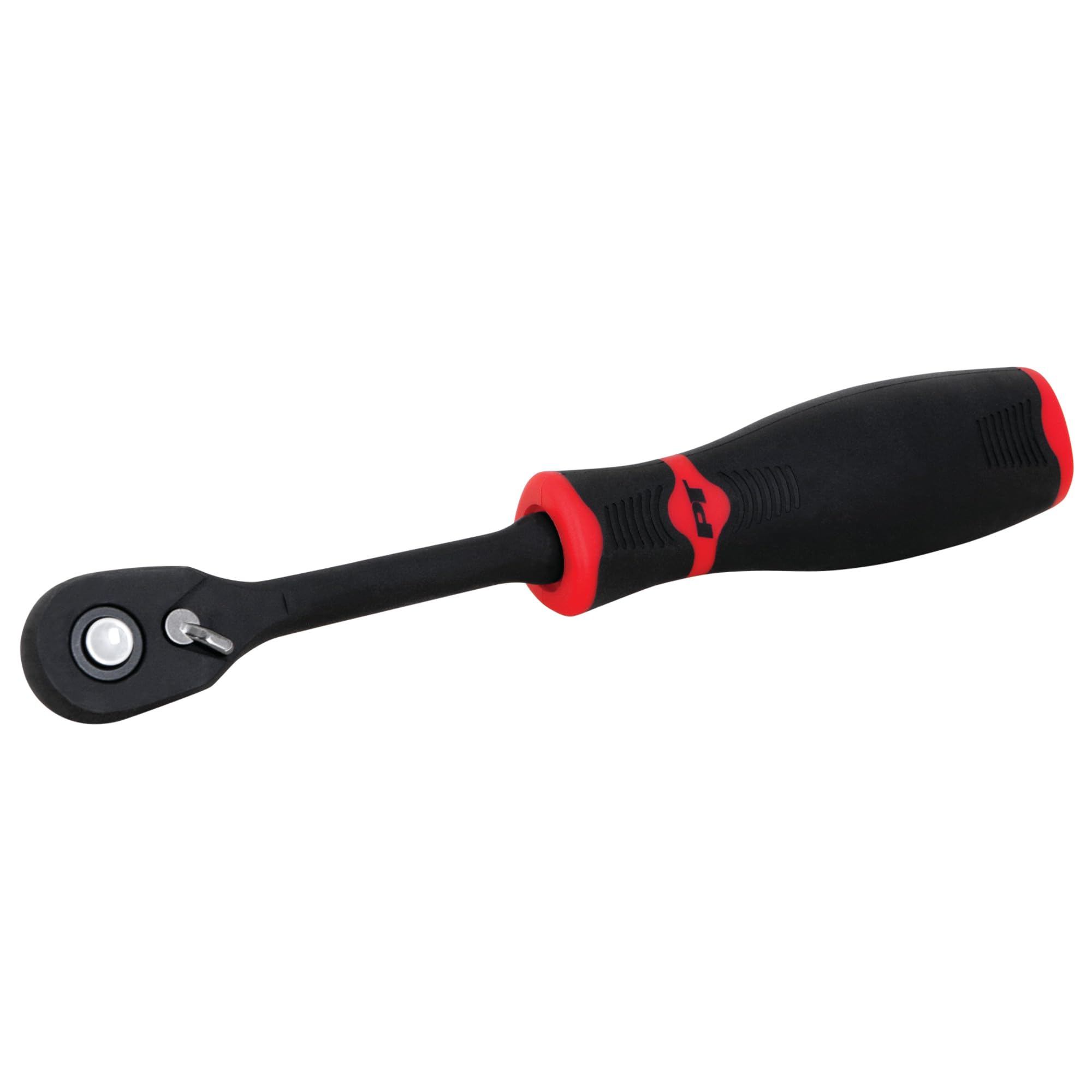 Performance Tool W38100 3/8-Inch Drive 108-Tooth Ratchet with Comfort Grip Handle - Professional Automotive & DIY Repair Tool for Tight Spaces
