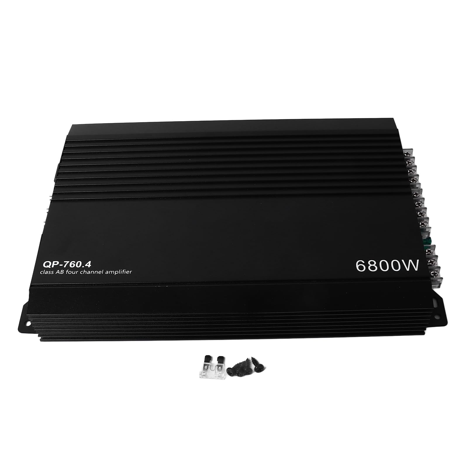 4 Channel Car Stereo Amplifier - High Power Aluminum Alloy Audio Amplifier with Heat Dissipation for Car Speakers | Perfect for Car Audio Upgrades & Sound System Enhancement