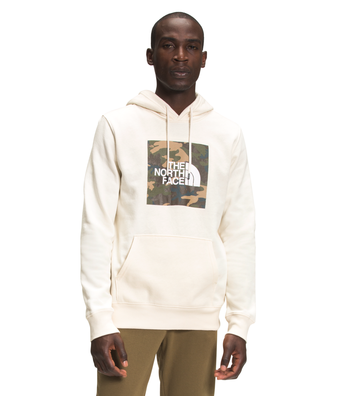 Men's Boxed In Pullover Hoodie - Comfortable Cotton Blend Sweatshirt for Casual Wear, Street Style & Loungewear | NF0A7QE6