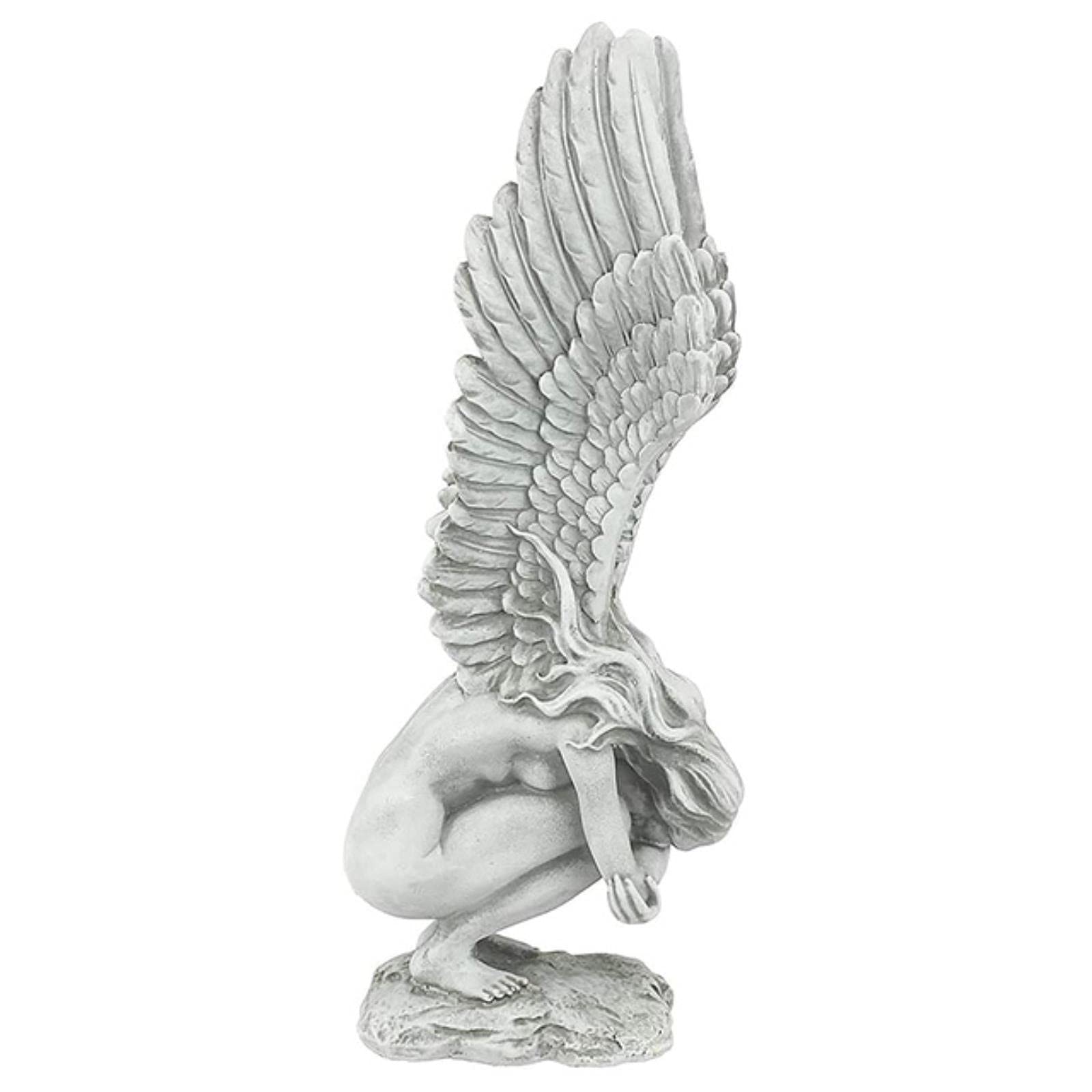 Redemption Angel Statue - Handcrafted Resin Garden Sculpture for Outdoor Decor, Religious Monastery & Home Garden Ornament | Perfect for Patio, Yard & Spiritual Spaces