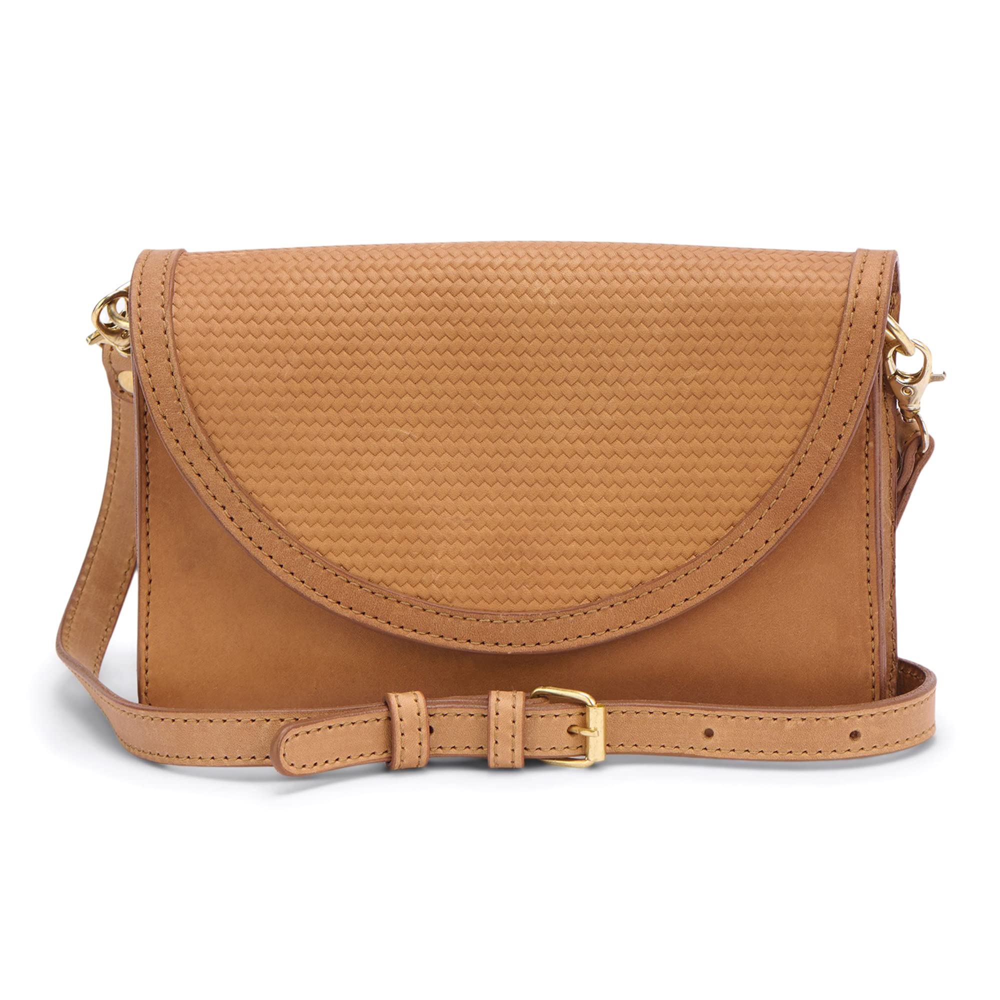 Nisolo Cleo Convertible Crossbody Bag for Women - Genuine Leather Small Handbag with Interior Wallet & Adjustable Strap - Perfect for Work, Travel & Everyday Use