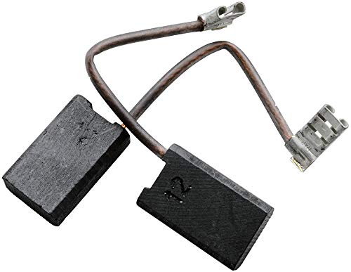 AEG Grinder WS230S Replacement Carbon Brushes CA-03-53547 (0.25x0.49x0.79 Inch) - with Cable & Connector - Compatible with OEM Parts 4.931.259.495 & 4.931.369.476 - Perfect for Power Tool Maintenance & Repair
