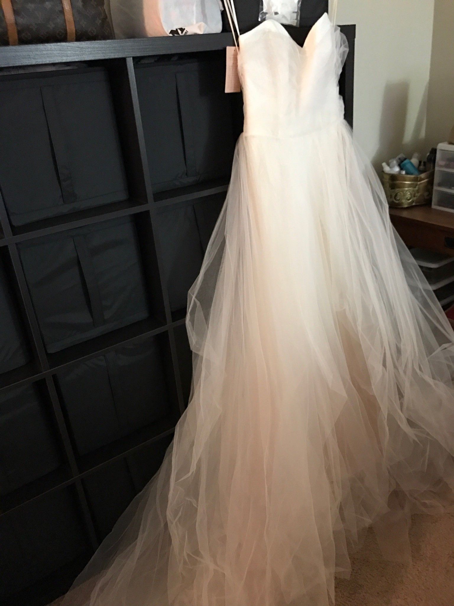 Hayley Paige Bella Candi Blush Wedding Gown - Elegant A-Line Bridal Dress for Romantic Ceremonies & Formal Events