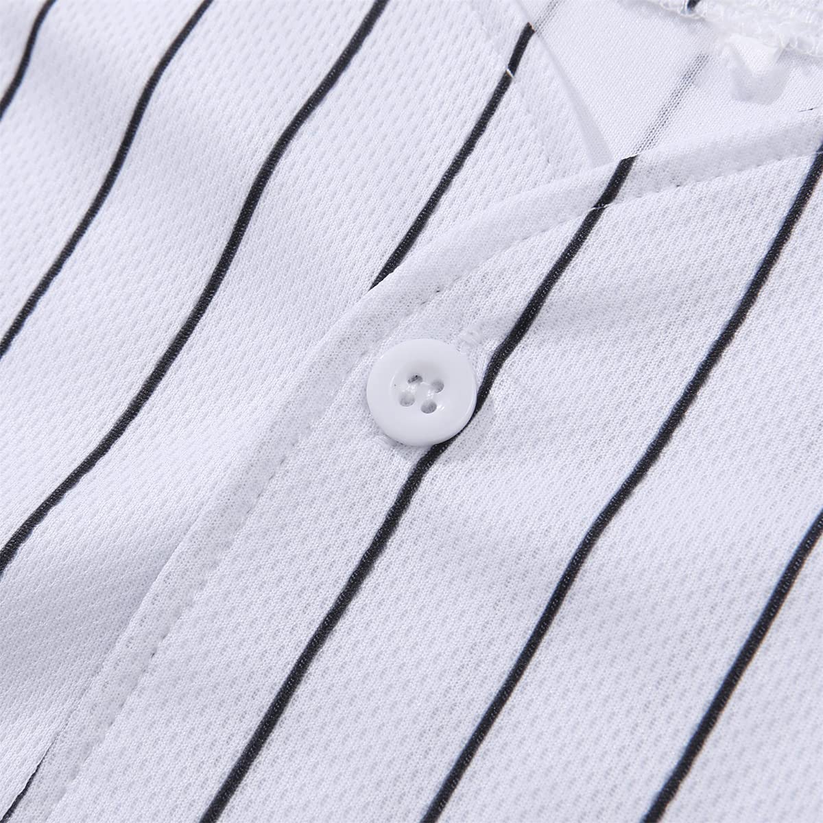 Mowbeat Baby Boy Baseball Outfit Set - 3 Year Old Birthday Baseball Jersey & Striped Pants - Cute 3rd Birthday Shirt for Boys - Perfect for Baseball Games, Birthday Parties & Photo Shoots