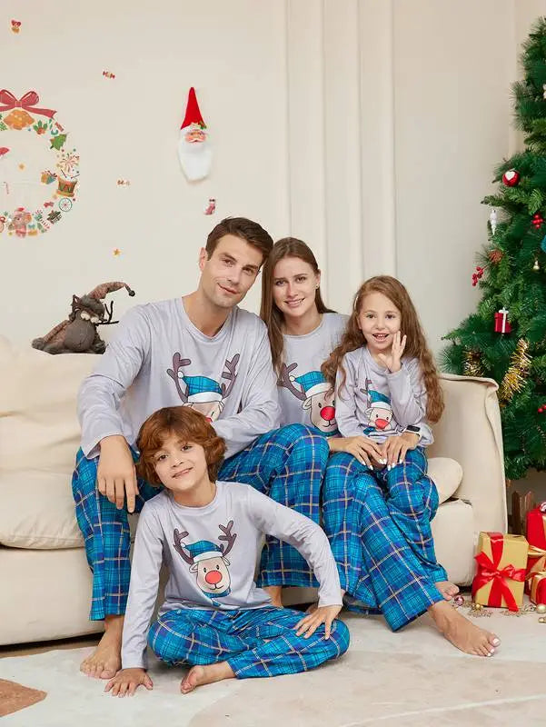 Funny Matching Christmas Pajamas Sets for Family - Cozy Holiday Sleepwear for Couples, Kids & Adults - Perfect for Christmas Morning Photos & Festive Gatherings