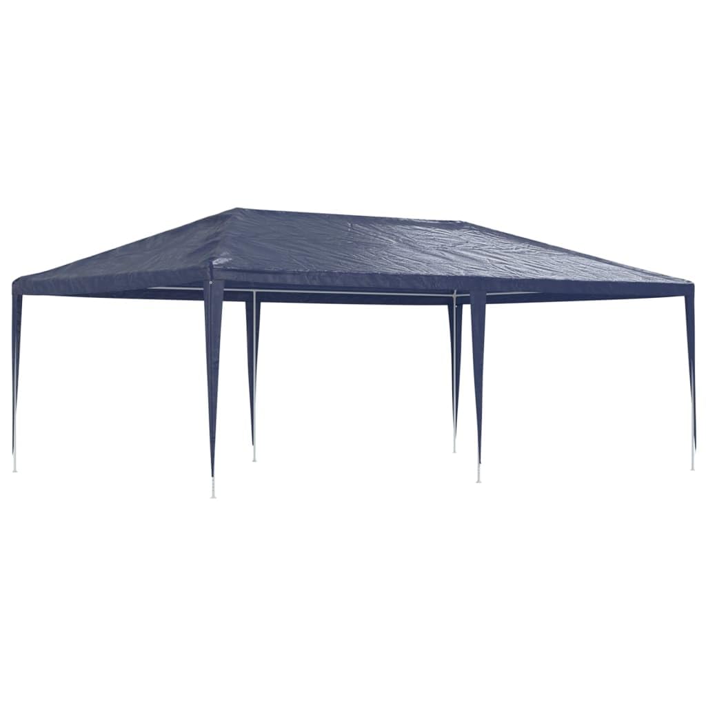 13.1'x19.7' Blue Party Tent - Waterproof Outdoor Canopy for Backyard, Wedding, and Camping Events - Heavy Duty Shelter with UV Protection