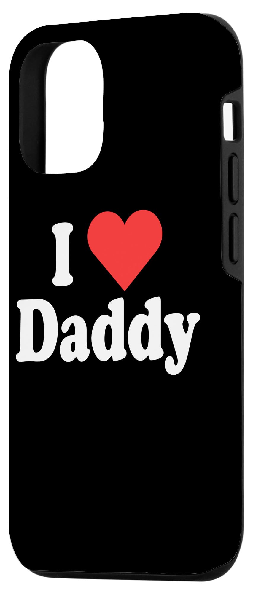iPhone 12/12 Pro Case - I Love Daddy Heart Design - Perfect Gift for Father's Day, Birthday & Special Occasions - Durable Protection with Stylish Dad-Themed Cover for Everyday Use & Family Celebrations