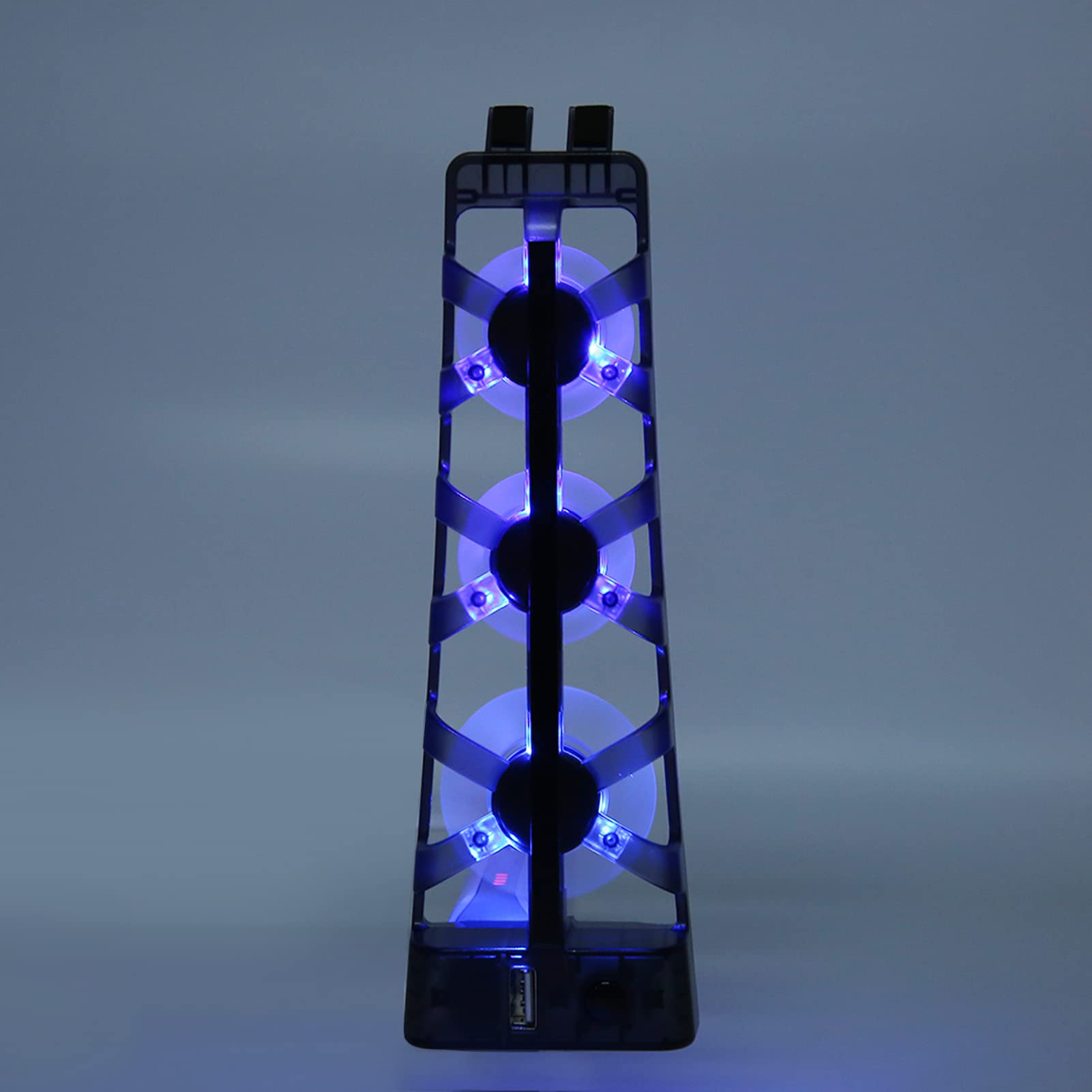 Septpenta Cooling Fan for PS5 Disc & Digital Edition - Plug & Play, Ultra Quiet with 3 Built-in Fans for Fast Cooling - Perfect for PS5 Gaming Enthusiasts | Ideal for Long Gaming Sessions & Preventing Overheating