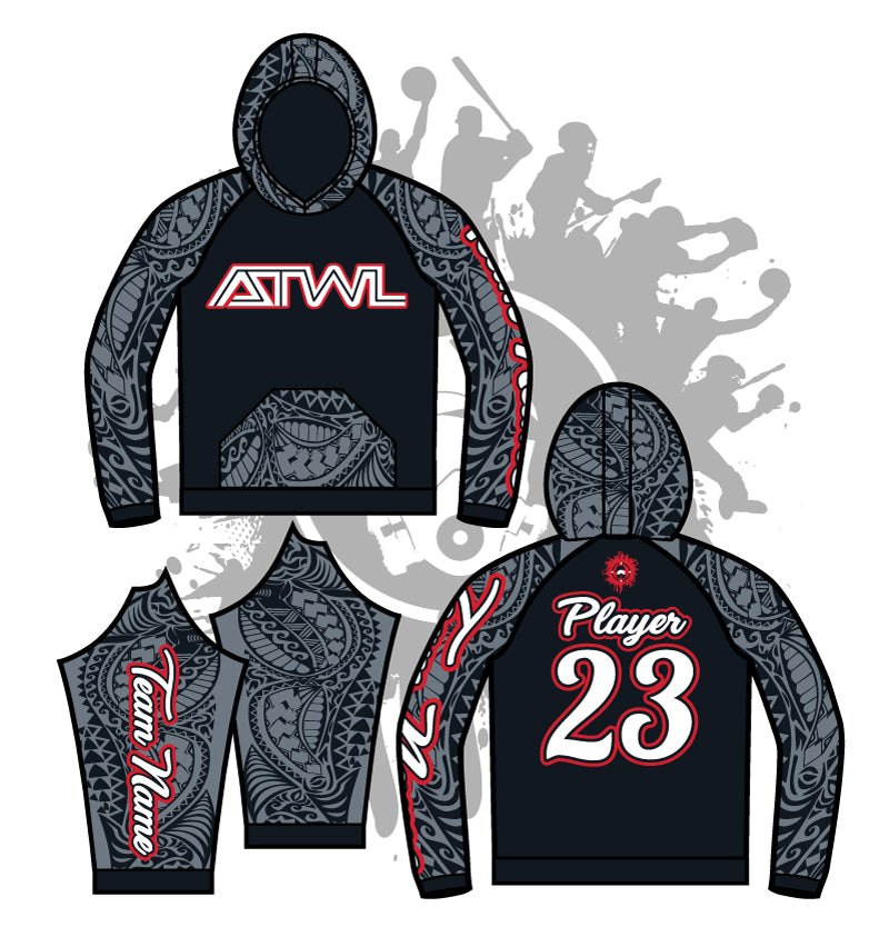 Customizable Aloha Team Unisex Full Dye Hoodie - Soft & Stylish Pullover for Sports Teams, Work Uniforms & Group Events
