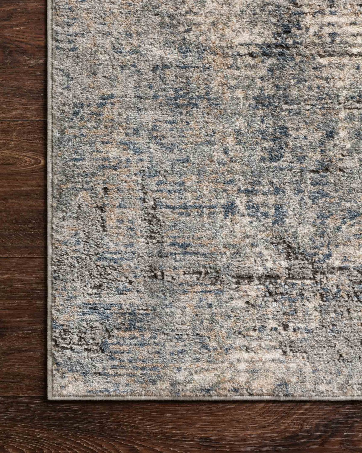 Teagan Rug Denim / Slate - Stylish and Durable Area Rug for Living Room, Bedroom, or Office Decor