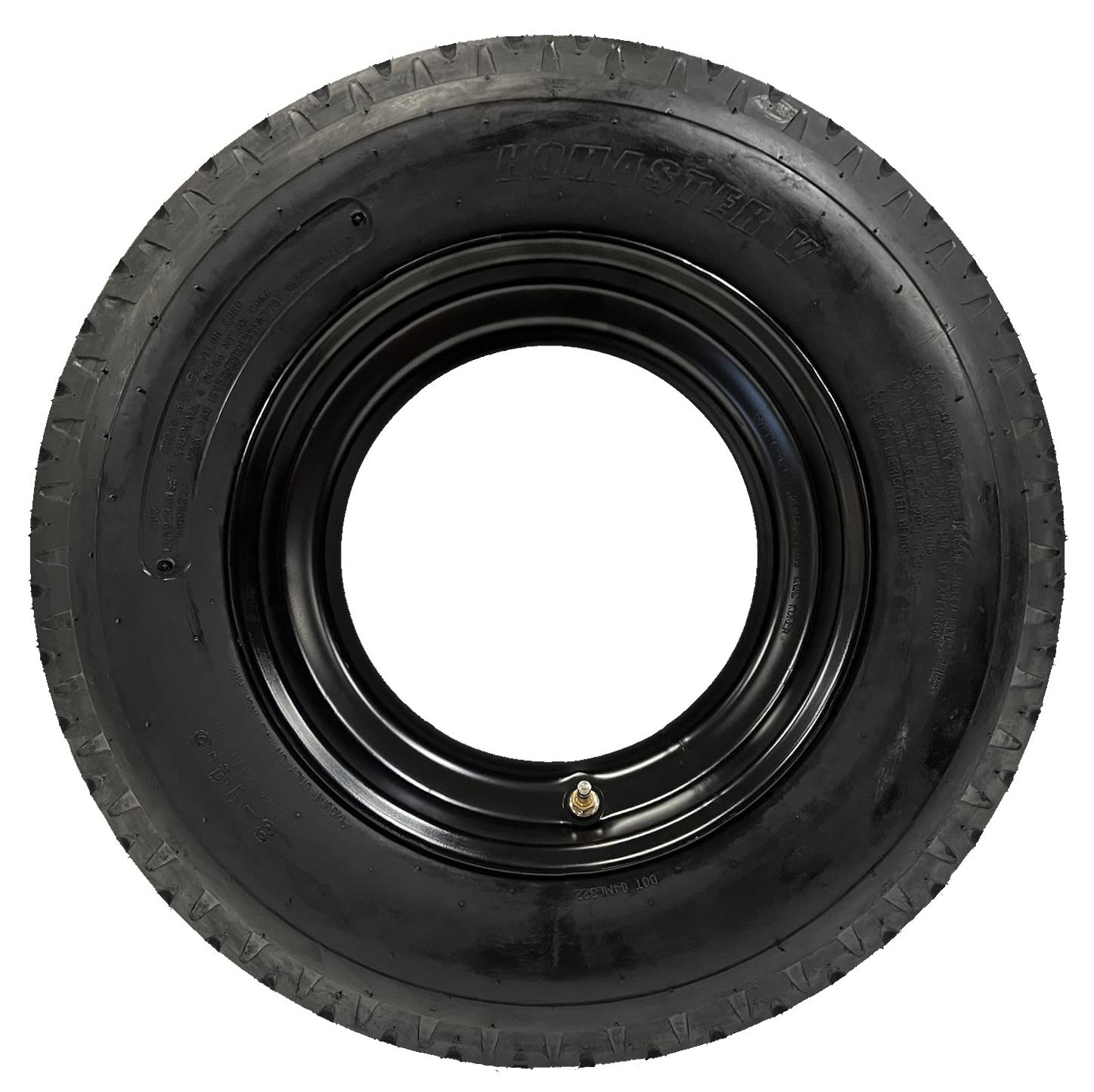 eCustomrim Mounted Motor Home Trailer Tire Rim Homaster 8-14.5 G 14.5 Demountable Rim Wheel RV Donut Style Load Range G - Heavy Duty Replacement for RV Trailers & Campers, Perfect for Roadside Emergencies & Spare Tire Applications