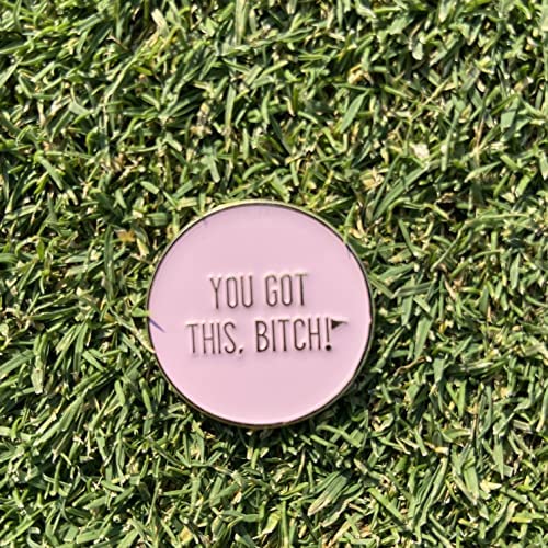 Birdie Girl Women's Magnetic Golf Ball Marker Hat Clip - Stylish Golf Accessories for Women | Perfect for Golf Bags, Hats & Gloves | Great Golf Gift for Women Players
