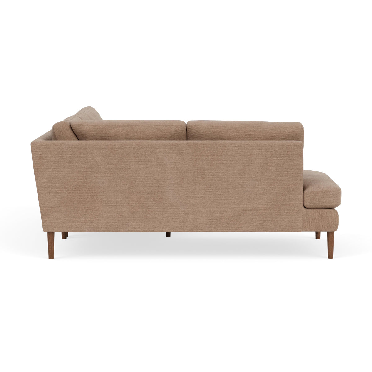 Astha Fabric Left Corner Sofa - Modern L-Shaped Sectional Couch for Living Room, Lounge & Small Spaces | Comfortable Home Furniture for Relaxing & Entertaining