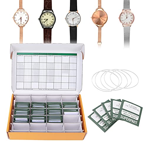 Premium Watch O-Ring Set - Waterproof DIY Watch Back Gasket Washers & Replacement Tool Kit for Watch Repair | Perfect for Rolex, Seiko, Omega Watch Maintenance & Water Resistance Restoration