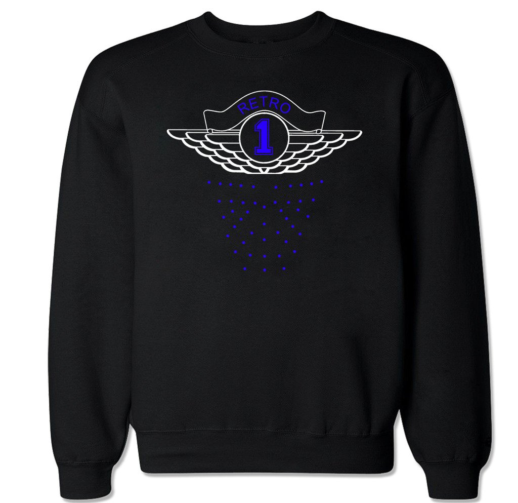 FTD Apparel Men's Retro 1 Crew Neck Sweater - Vintage Style Knit Pullover for Casual Wear, Fall & Winter Fashion, Office & Weekend Outfits