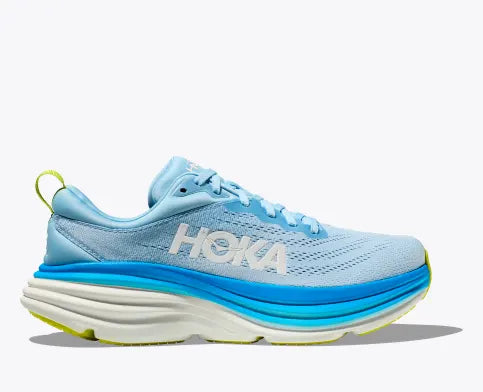 Hoka Bondi 8 Men's Running Shoes - Ultra-Cushioned for Long Distance & Marathon Training - Perfect for Road Running, Jogging & Everyday Comfort