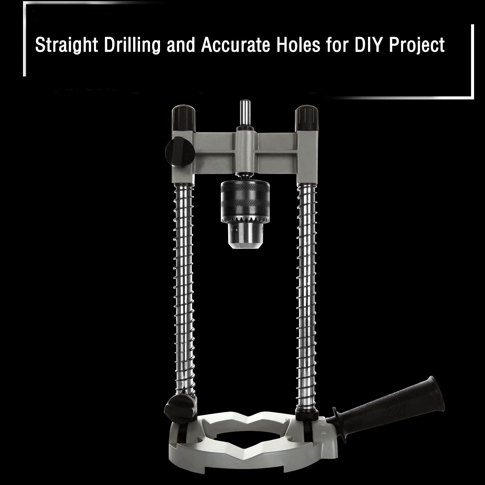 CertBuy Portable Drill Press for Hand Drill - Multi-Angle Drill Guide Attachment (1/4