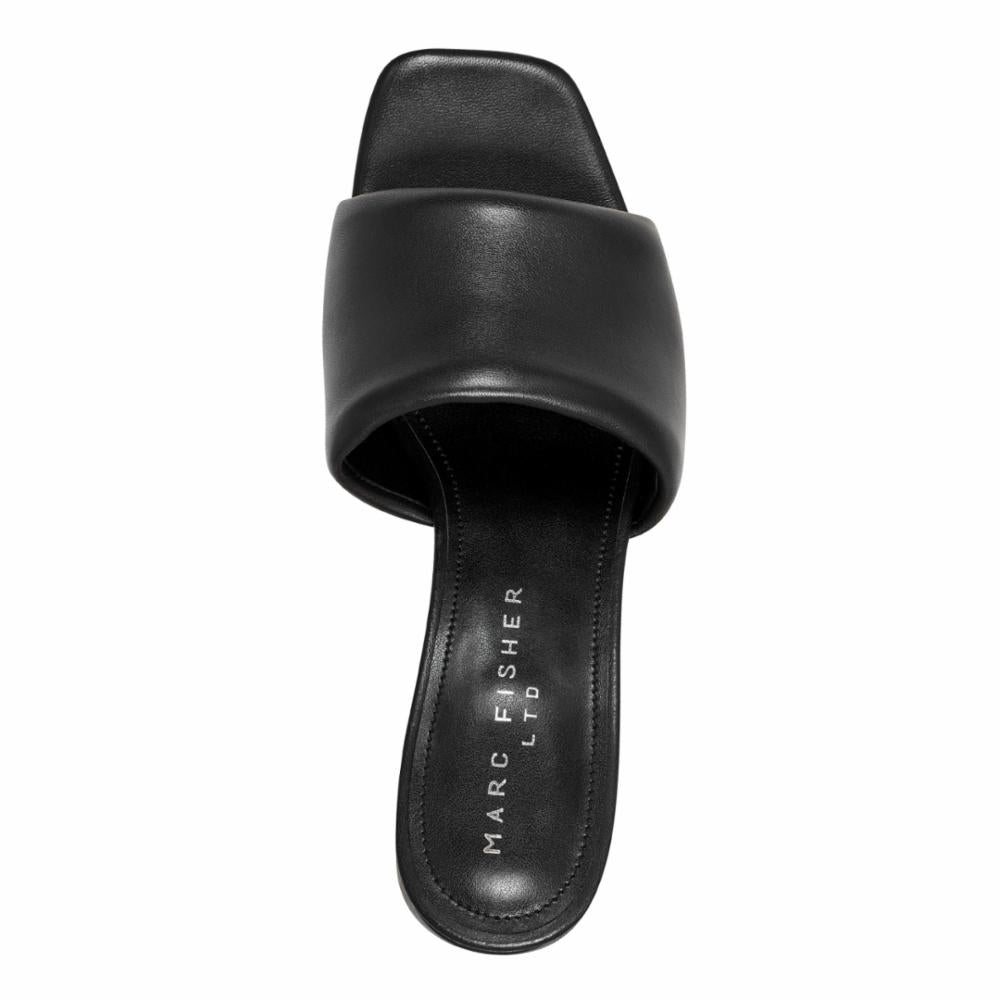 Marc Fisher Ltd Women's Nombra Black Leather Ankle Boots - Stylish & Comfortable for Work, Party & Everyday Wear